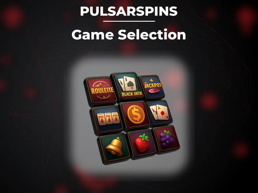 Pulsarspins - Game Selection