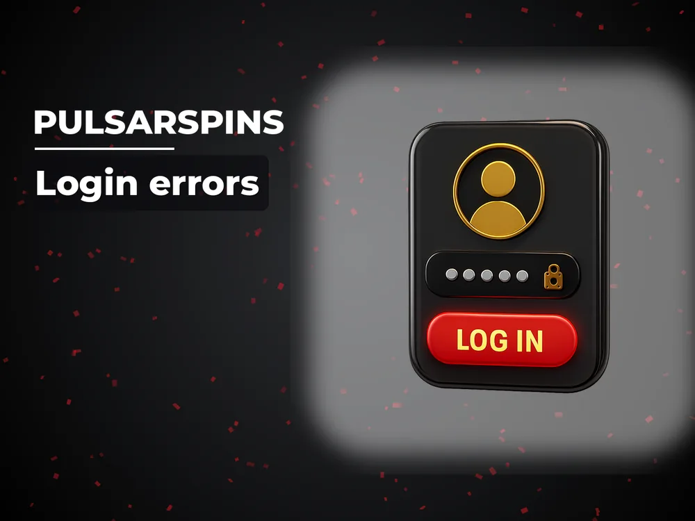 Pulsarspins - Login errors